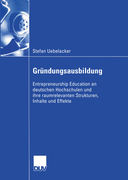 Gründungsausbildung von Uebelacker,  Stefan