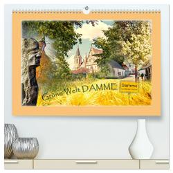 Grüne Welt DAMME (hochwertiger Premium Wandkalender 2024 DIN A2 quer), Kunstdruck in Hochglanz von Gross,  Viktor