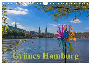 Grünes Hamburg (Wandkalender 2024 DIN A4 quer), CALVENDO Monatskalender von Pietzonka,  Siegfried