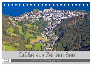 Grüße aus Zell am See (Tischkalender 2024 DIN A5 quer), CALVENDO Monatskalender von Kramer,  Christa