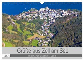 Grüße aus Zell am See (Wandkalender 2024 DIN A3 quer), CALVENDO Monatskalender von Kramer,  Christa