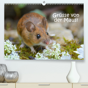 Grüsse von der Maus! (Premium, hochwertiger DIN A2 Wandkalender 2021, Kunstdruck in Hochglanz) von GUGIGEI