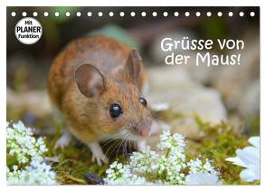 Grüsse von der Maus! (Tischkalender 2024 DIN A5 quer), CALVENDO Monatskalender von GUGIGEI,  GUGIGEI