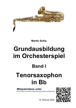 Grundausbildung im Orchesterspiel von Schlu,  Martin