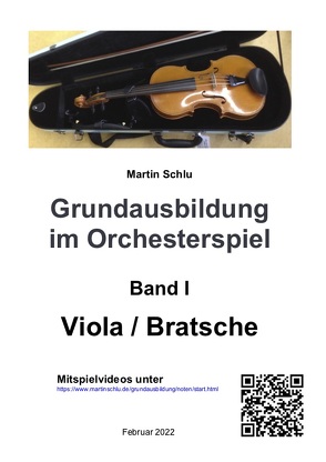 Grundausbildung im Orchesterspiel von Schlu,  Martin