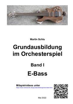 Grundausbildung im Orchesterspiel von Schlu,  Martin