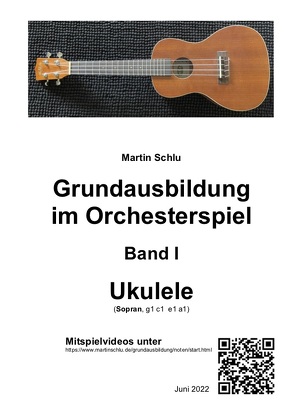 Grundausbildung im Orchesterspiel von Schlu,  Martin