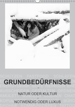 GRUNDBEDÜRFNISSE – NATUR ODER KULTUR – NOTWENDIG ODER LUXUS (Wandkalender 2019 DIN A3 hoch) von fru.ch