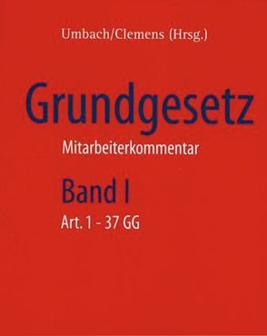 Grundgesetz von Clemens,  Thomas, Umbach,  Dieter C.