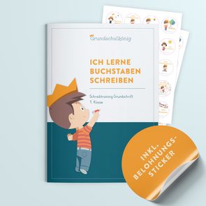 Ich lerne Buchstaben schreiben. Schreibtraining Grundschrift. Deutsch, 1. Klasse von Kreuzer,  Benedikt, Mahl,  Anja