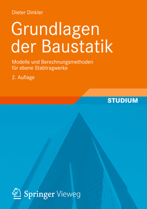 Grundlagen der Baustatik von Dinkler,  Dieter