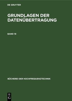 Grundlagen der Datenübertragung von Basilewitsch,  J. W., Gurow,  W. S., Jemeljanow,  G. A., Jetruchin,  N. N.