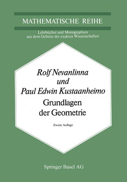 Grundlagen der Geometrie von Kustaanheimo, Nevanlinna,  R.