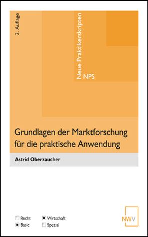 Grundlagen der Marktforschung für die praktische Anwendung von Oberzaucher,  Astrid