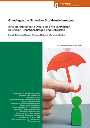 Grundlagen der Schweizer Sozialversicherungen von Geiger,  Ingrid Katharina, Michaelis,  Bettina, Pifko,  Clarisse