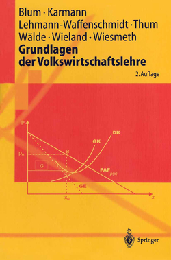 Grundlagen der Volkswirtschaftslehre von Blum,  Ulrich C.H., Karmann,  Alexander, Lehmann-Waffenschmidt,  Marco, Thum,  Marcel, Wälde,  Klaus, Wieland,  Bernhard W., Wiesmeth,  Hans