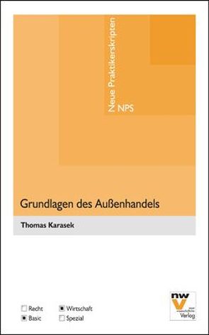 Grundlagen des Außenhandels von Karasek,  Thomas