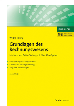 Grundlagen des Rechnungswesens von Dilling,  Achim A., Wedell,  Harald