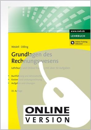 Grundlagen des Rechnungswesens von Dilling,  Achim A., Wedell,  Harald