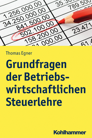 Grundlagen einer entscheidungsorientierten Steuerlehre von Egner,  Thomas