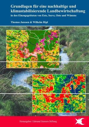 Grundlagen für eine nachhaltige und klimastabilisierende Landbewirtschaftung in den Einzugsgebieten von Este, Seeve, Oste und Wümme von Janssen,  Thomas, Ripl,  Wilhelm