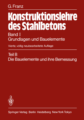 Grundlagen und Bauelemente von Franz,  Gotthard