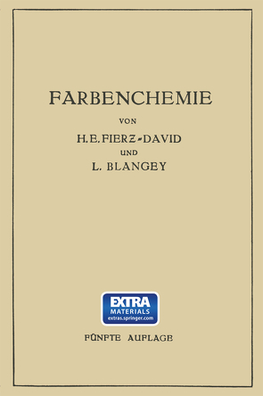 Grundlegende Operationen der Farbenchemie von Blangey,  Louis, Fierz-David,  Hans Eduard