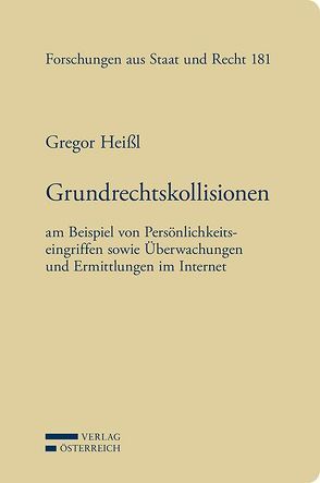 Grundrechtskollisionen von Heißl,  Gregor