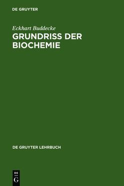 Grundriss der Biochemie von Buddecke,  Eckhart