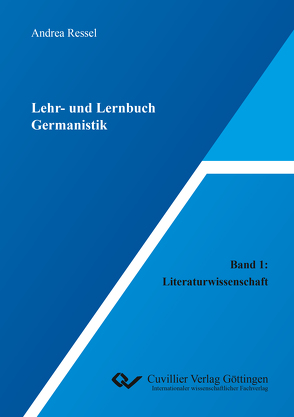 Grundriss der Neueren deutschsprachigen Literaturgeschichte von Ressel,  Andrea