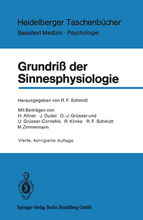 Grundriß der Sinnesphysiologie von Schmidt,  R.F.