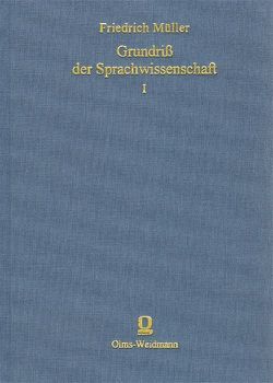 Grundriss der Sprachwissenschaft von Müller,  Friedrich