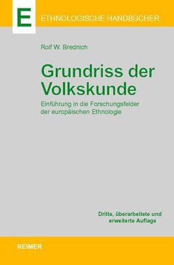 Grundriss der Volkskunde von Brednich,  Rolf W