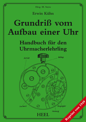 Grundriß vom Aufbau einer Uhr von Erwin Kühn, Kühn,  Erwin, Michael,  Stern, Stern,  Michael