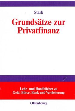 Grundsätze zur Privatfinanz von Stark,  Gunnar