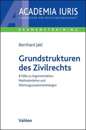 Grundstrukturen des Zivilrechts von Jakl,  Bernhard