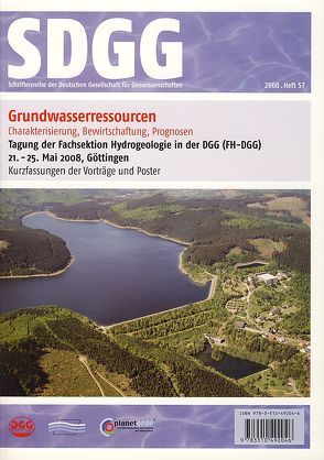 Grundwasserressourcen: Charakterisierung, Bewirtschaftung, Prognosen von Kaufmann-Knoke,  R., Kerkhof,  A van den, Lodemann,  M, Ptak,  Th, Sauter,  M