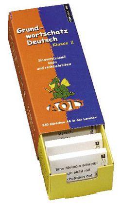 Grundwortschatz Deutsch Klasse 2 von Gührs,  Lilo