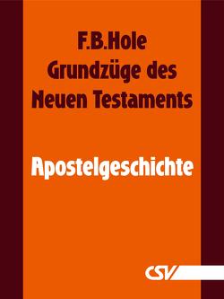 Grundzüge des Neuen Testaments – Apostelgeschichte von Hole,  F.B.