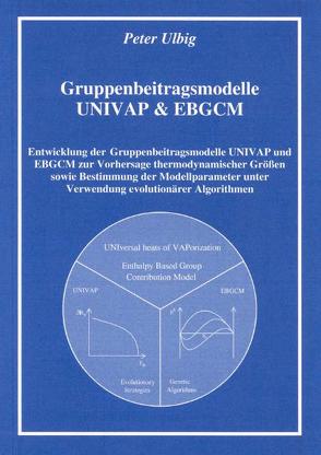 Gruppenbeitragsmodelle UNIVAP & EBGCM von Ulbig,  Peter