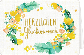 Grußkarten mit Kuvert – All about yellow