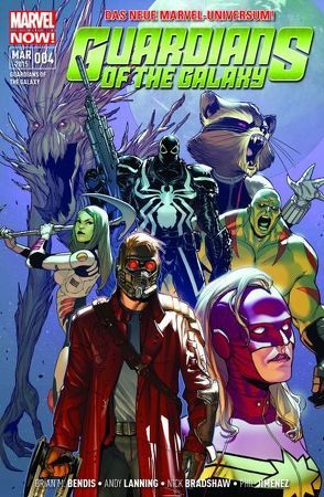 Guardians of the Galaxy von Bendis,  Brian Michael, Bradshaw,  Nick, Lanning,  Andy, Masters,  Jason, Nauck,  Todd