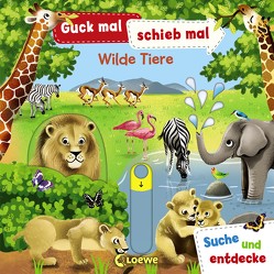 Guck mal, schieb mal! Suche und entdecke – Wilde Tiere von Abend,  Johanna, Wren,  Jenny