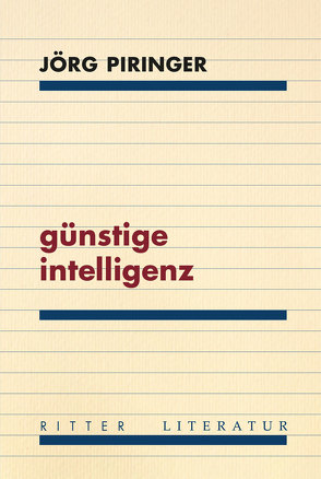 günstige intelligenz von Piringer,  Jörg