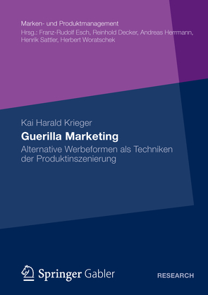 Guerilla Marketing von Krieger,  Kai Harald