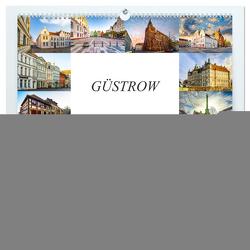 Güstrow Impressionen (hochwertiger Premium Wandkalender 2024 DIN A2 quer), Kunstdruck in Hochglanz von Meutzner,  Dirk