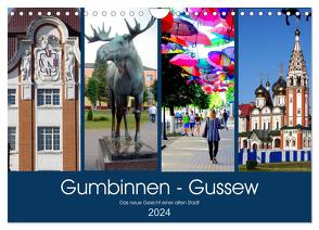 Gumbinnen – Gussew. Das neue Gesicht einer alten Stadt (Wandkalender 2024 DIN A4 quer), CALVENDO Monatskalender von von Loewis of Menar,  Henning