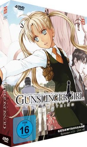 Gunslinger Girl il teatrino – Gesamtausgabe – DVD Box von Ishiodori,  Hiroshi