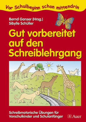 Gut vorbereitet auf den Schreiblehrgang von Ganser,  Bernd, Schüller,  Sibylle