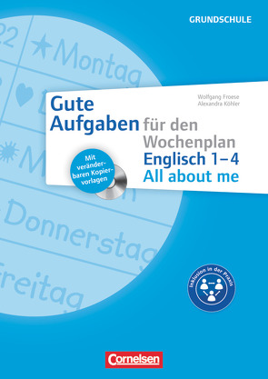 Gute Aufgaben für den Wochenplan – Englisch von Froese,  Wolfgang, Köhler,  Alexandra, Metzger,  Klaus Martin